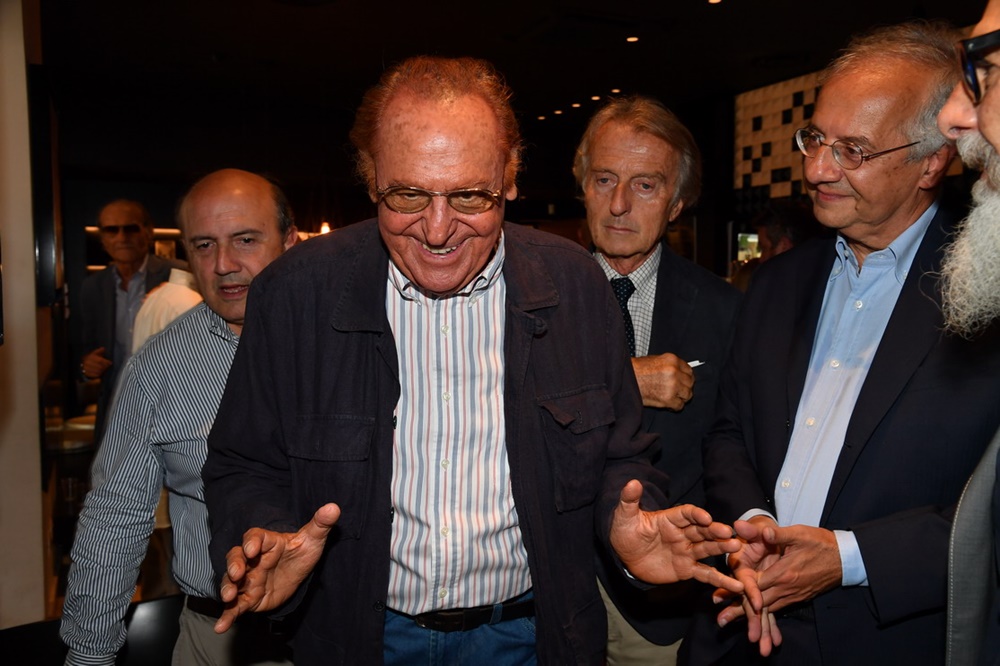 Renzo Arbore, Luca Cordero di Montezemolo e Walter Veltroni
