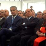 Gabriele Albertini, Silvio Berlusconi, Roberto Formigoni e Dionigi Tettamanzi
