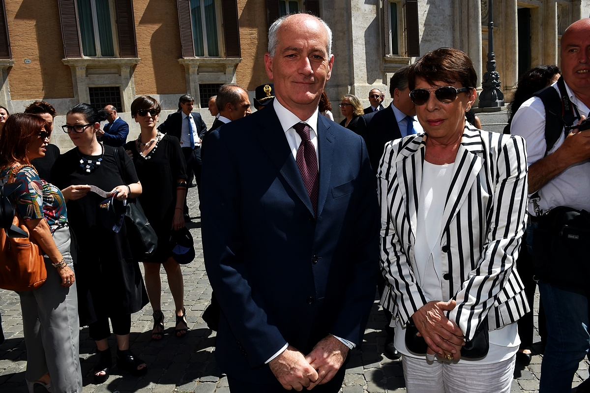 Franco Gabrielli e Paola Basilone