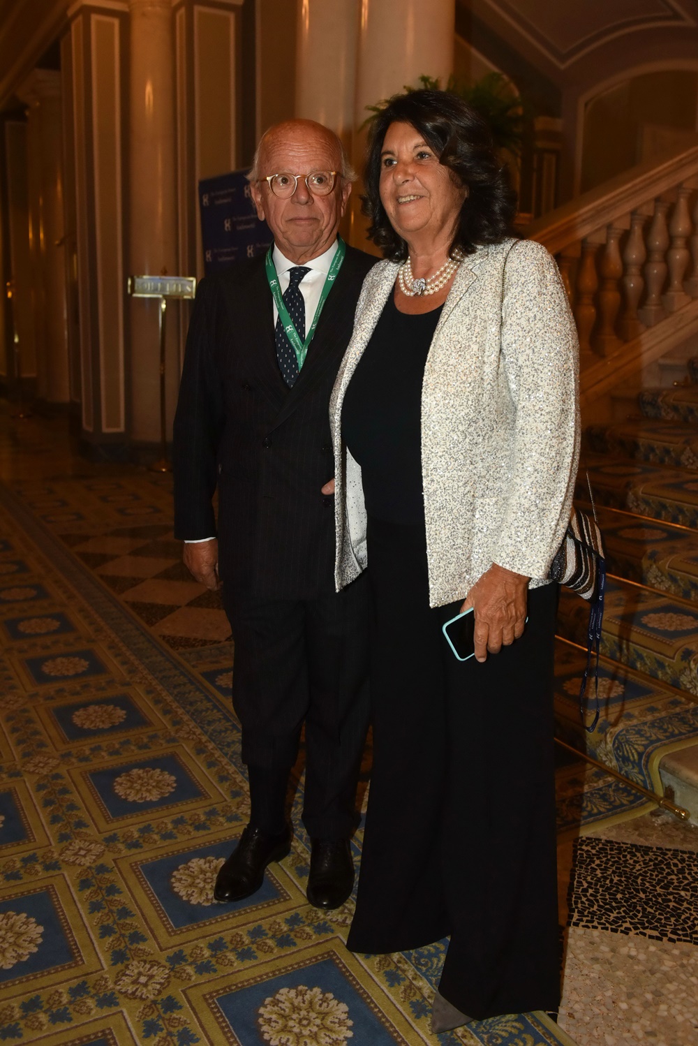 Paola Severino e il marito Paolo Di Benedetto