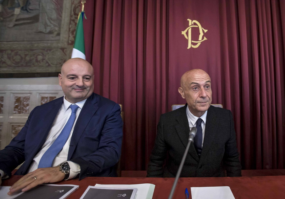 Minniti ANDREA MANCIULLI POLITCO MARCO MINNITI MINISTRO DELL'INTERNO