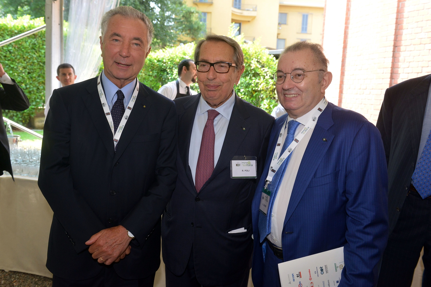 Giannni Zonin, Roberto Poli, Giorgio Squinzi
