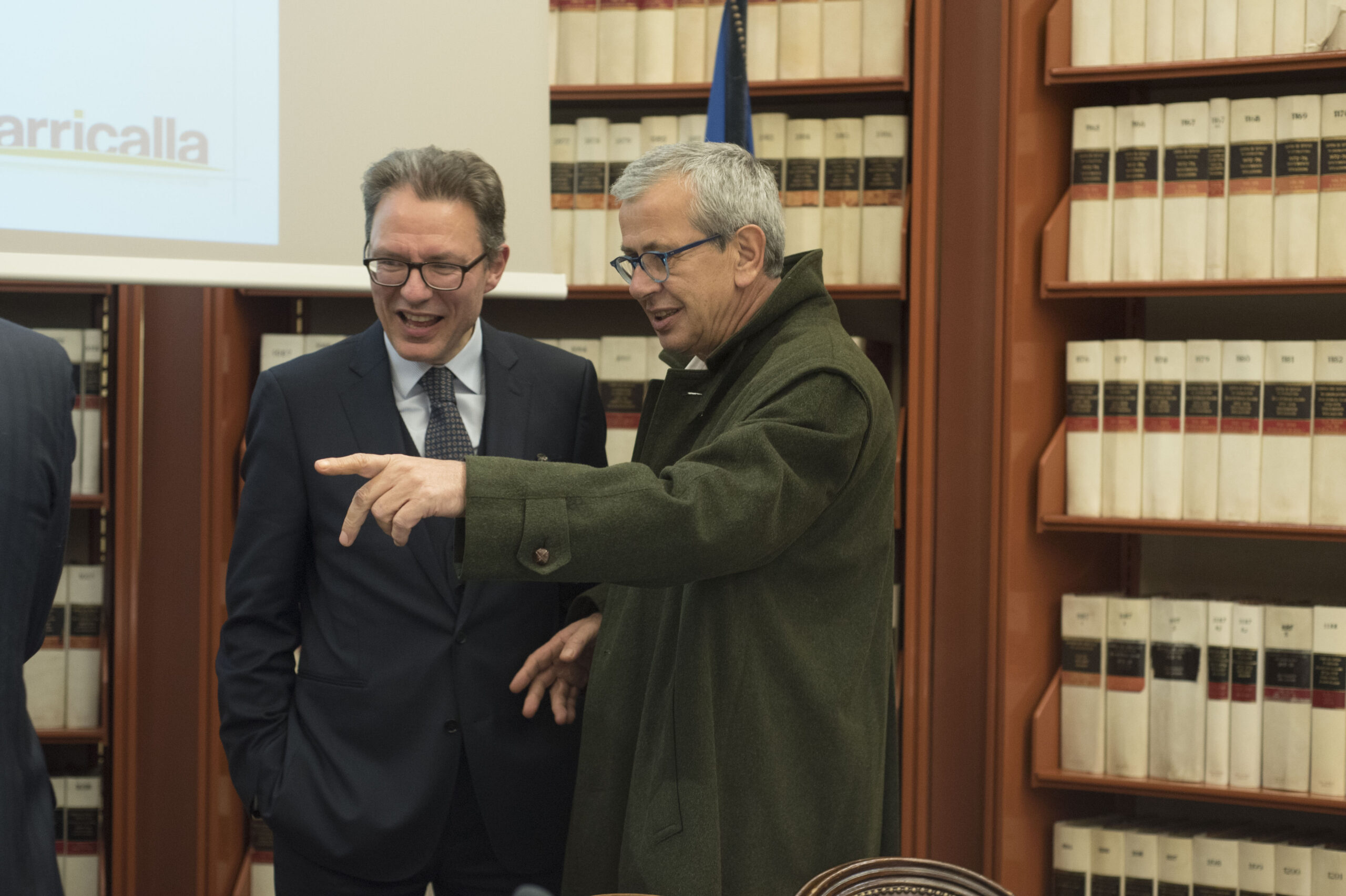 Chicco Testa (Sorgenia) e Luciano Floridi (Oxford University)