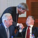 Michel Bernier, Paolo Gentiloni, Romano Prodi