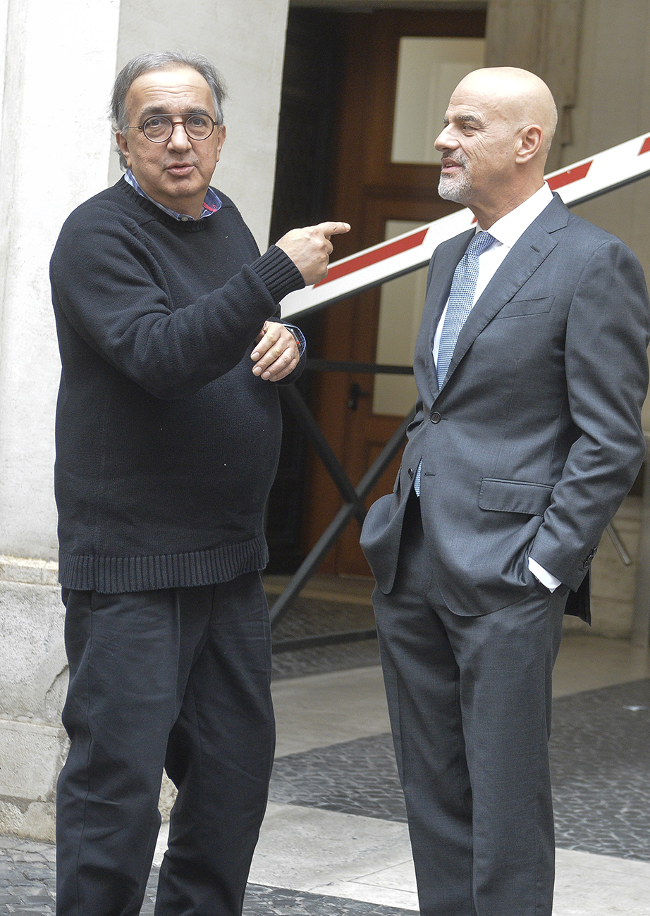 Claudio Descalzi, Sergio Marchionne