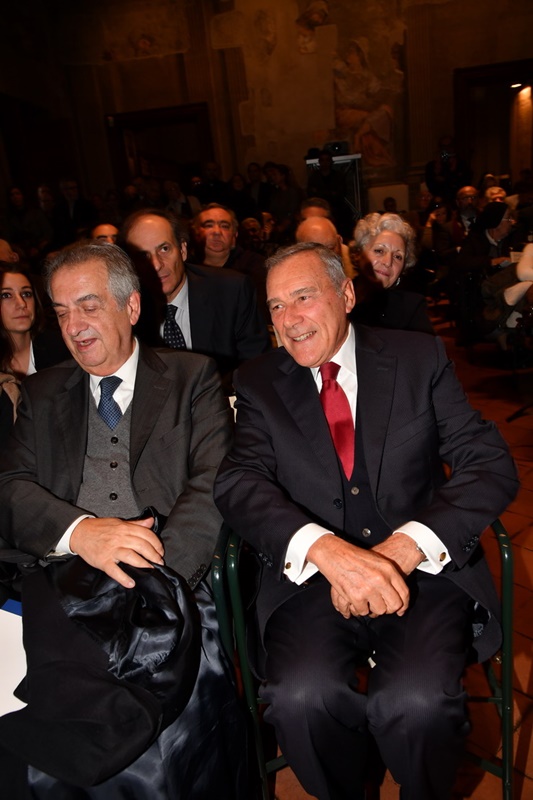 Lorenzo Ornaghi e Pietro Grasso