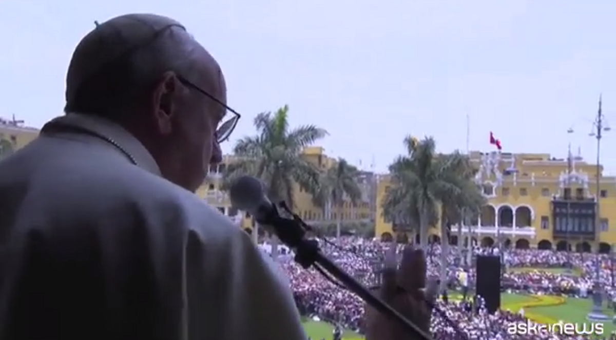 papa francesco perù