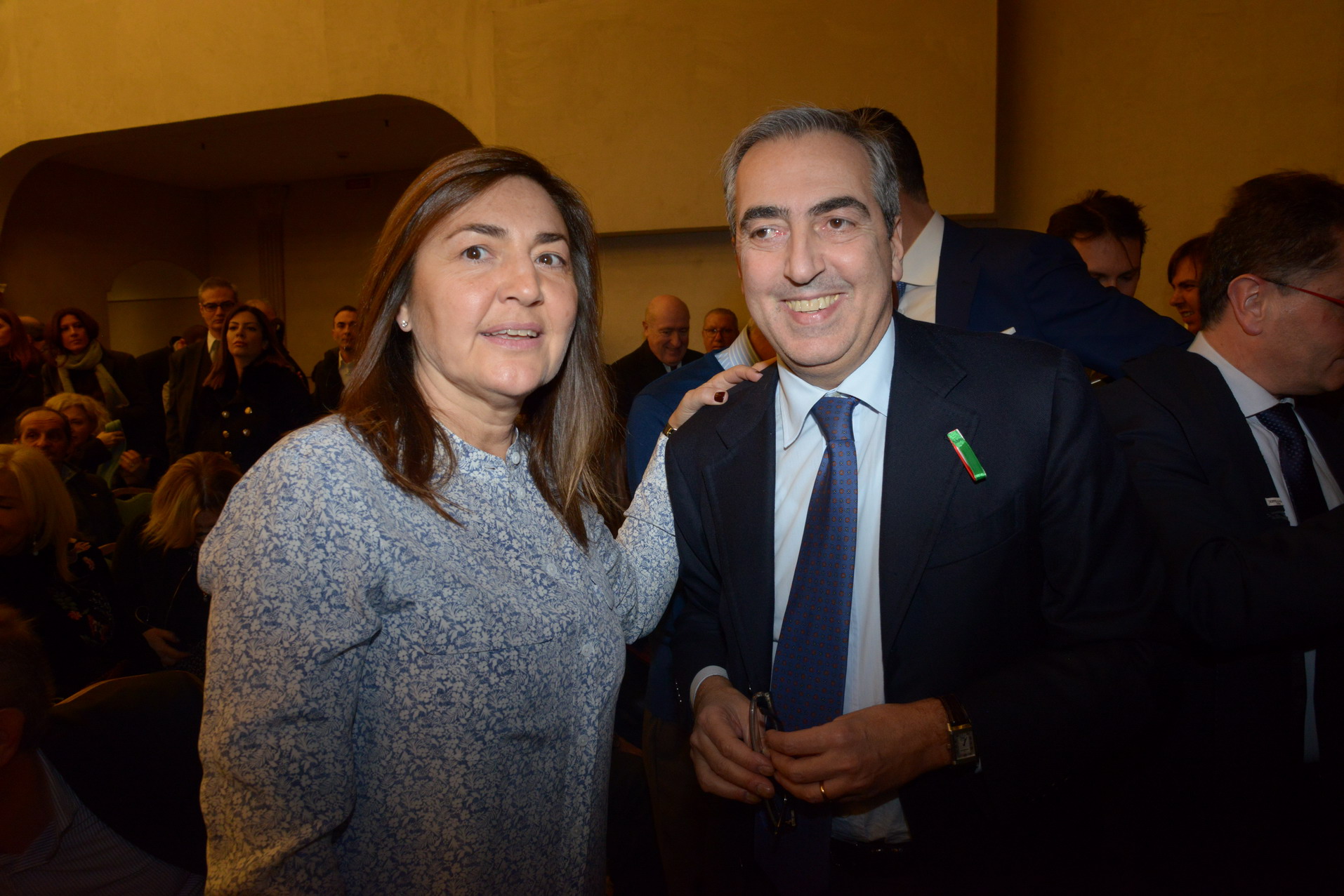 Renata Polverini e Maurizio Gasparri