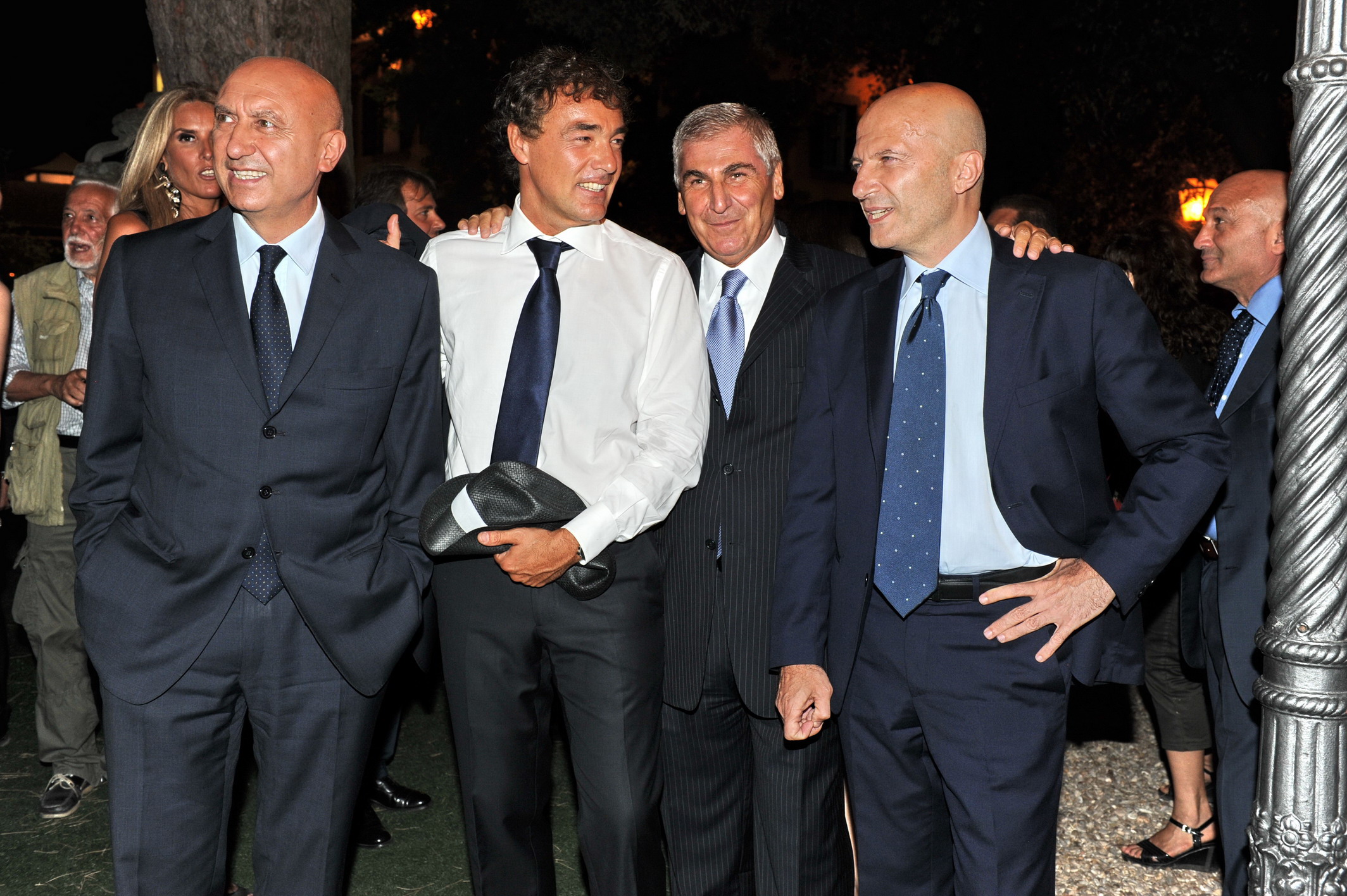 Rocco Sabelli, Massimo Giletti, Bibi Ballandi, Augusto Minzolini