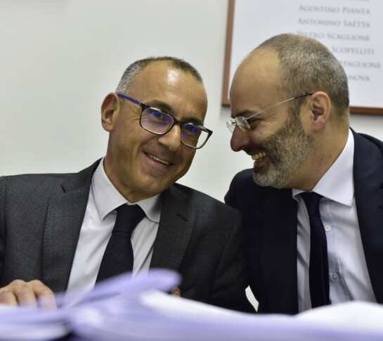 Alcide Maritati e Francesco Minisci