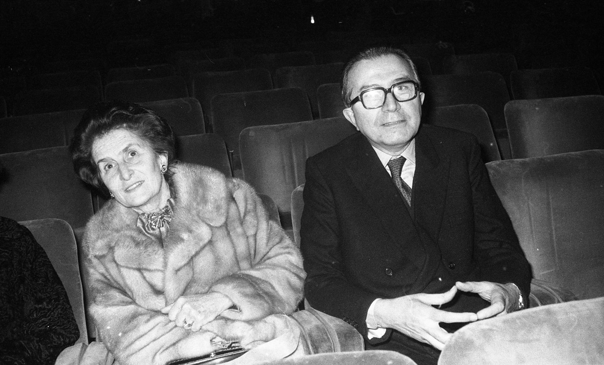 Livia e Giulio Andreotti (1980)