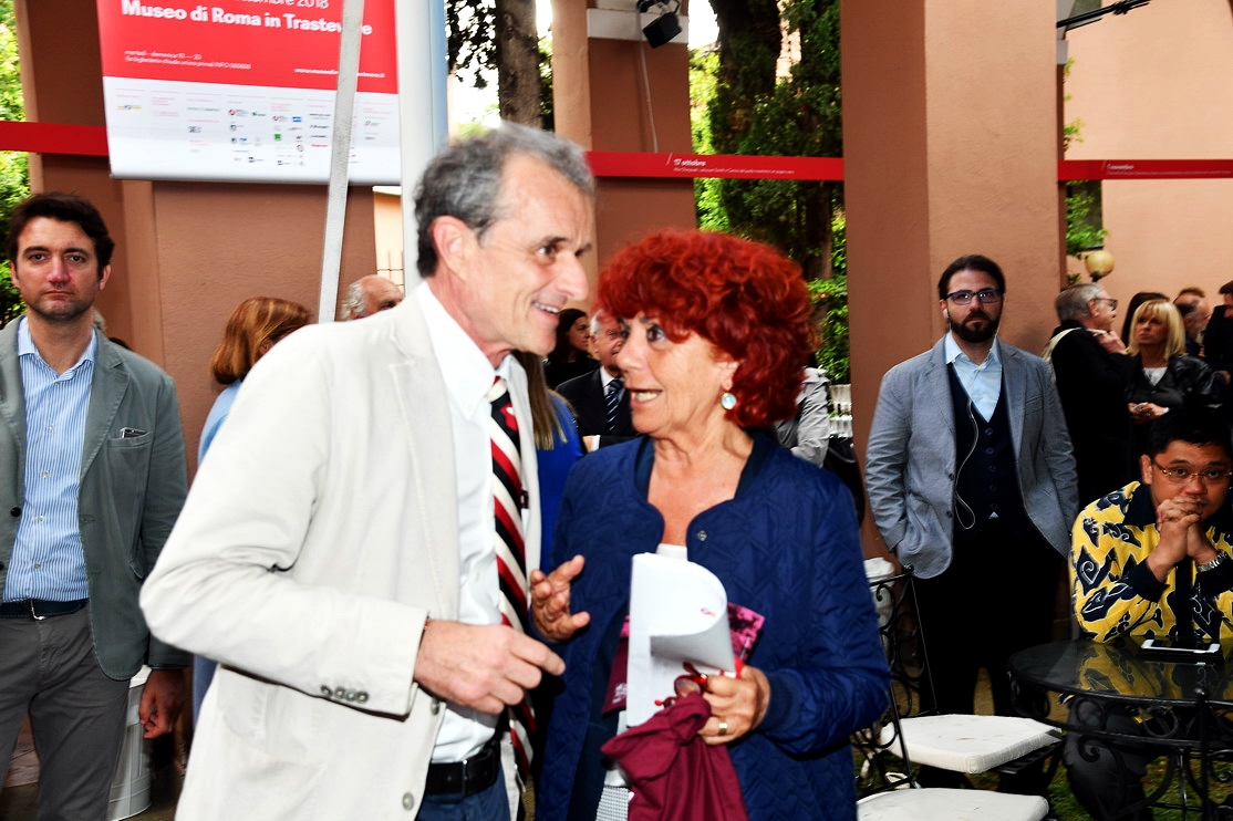 Marco Pratellesi e Valeria Fedeli