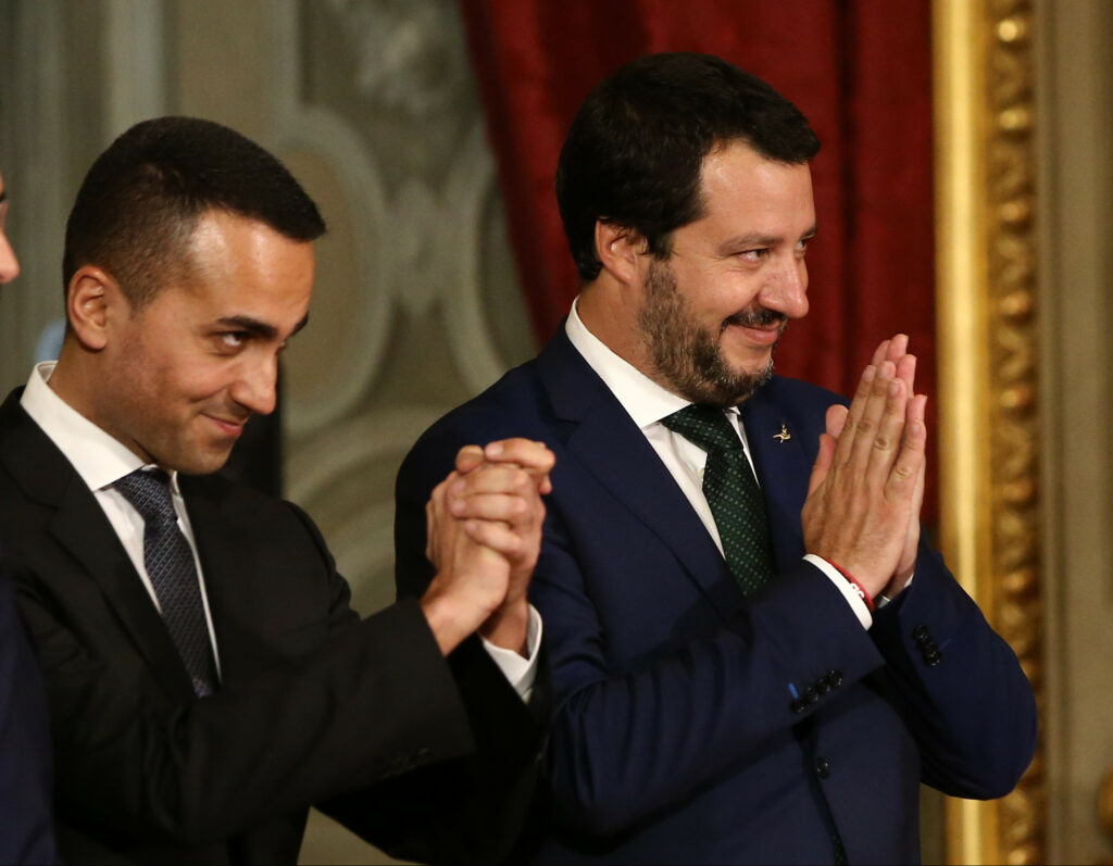 Di Maio Salvini sovranismo sovranista