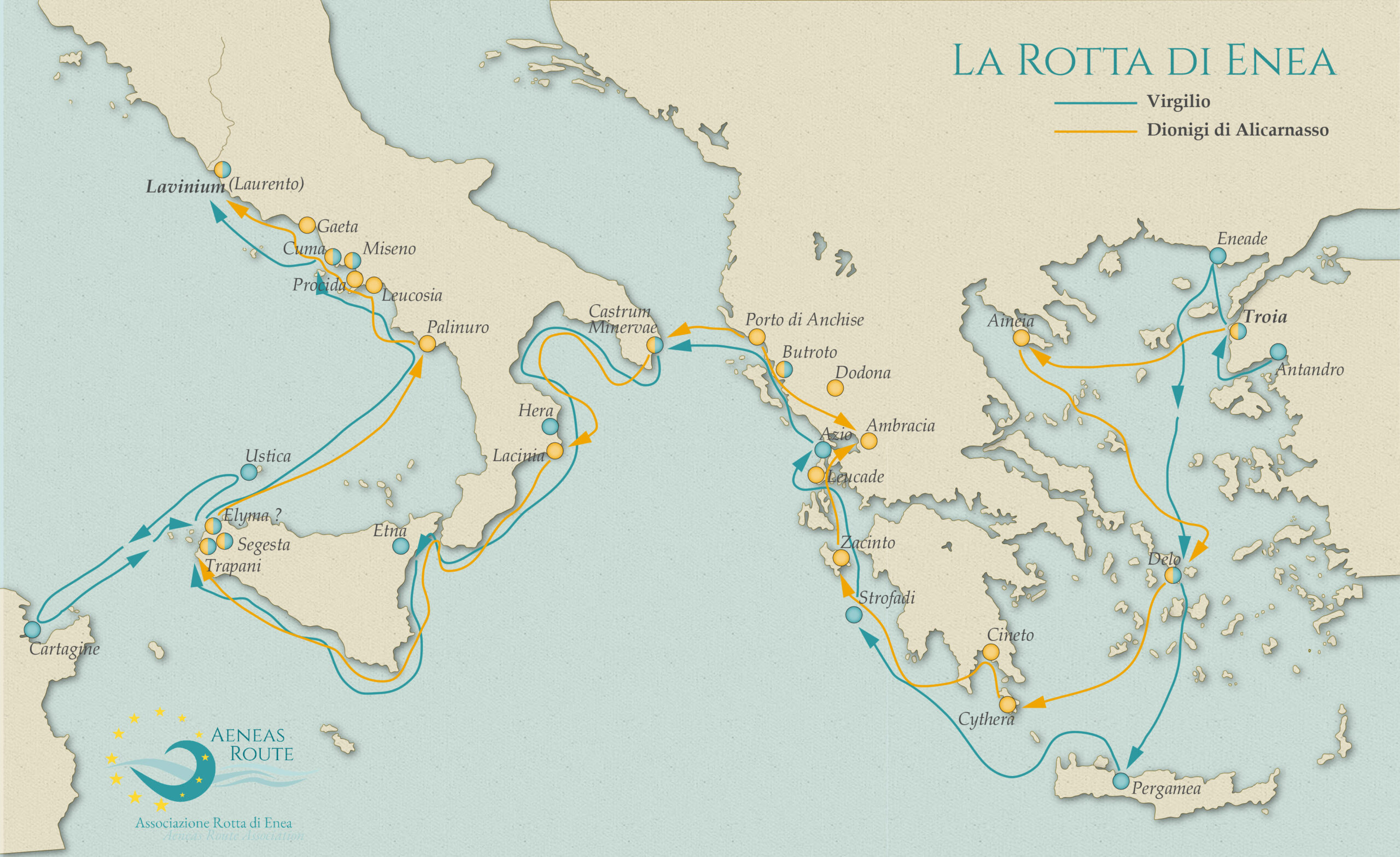 Il Viaggio Di Enea Alle Origini Della Civilt Europea Formiche