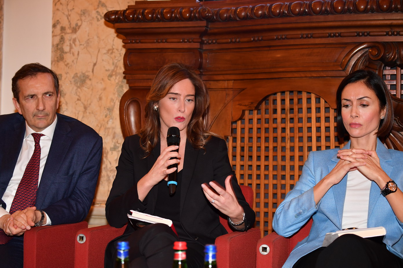 Luigi Gubitosi, Maria Elena Boschi, Mara Carfagna