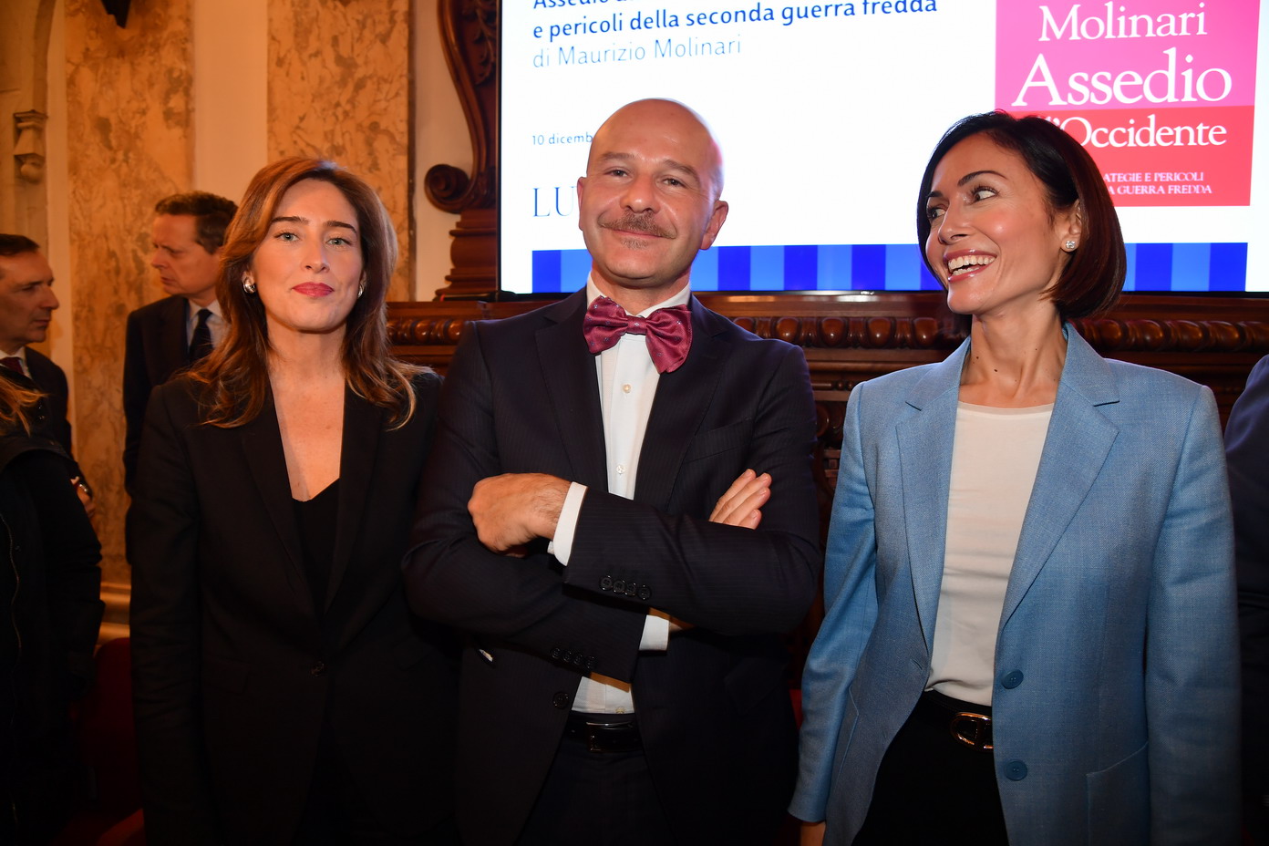 Maria Elena Boschi, Andrea Prencipe, Mara Carfagna