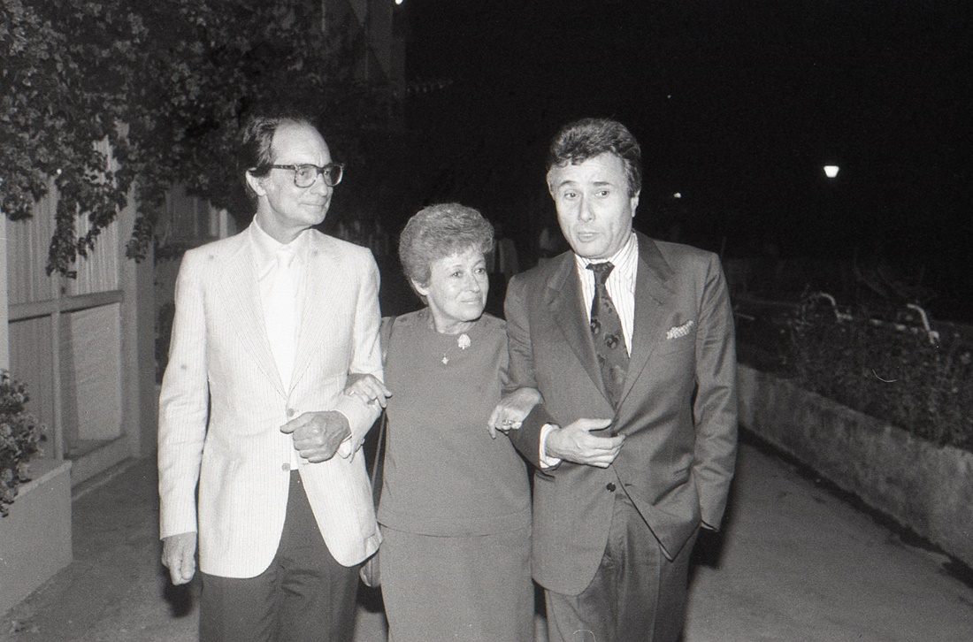 Italo Calvino, Esther Judith Singer, Alberto Arbasino (1983)