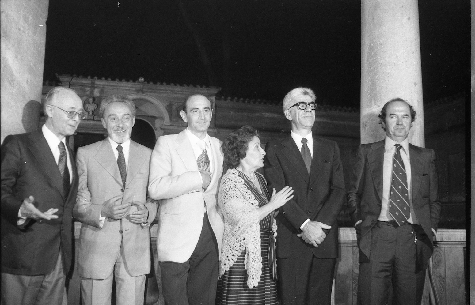 Ferruccio Ulivi, Primo Levi, Luigi Piccioli, Laudomia Bonanni, Carlo Sgorlon, Stanislao Nievo (Finalisti Premio Strega 1979)