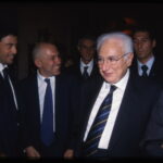 Italo Bocchino, Claudio Velardi, Francesco Cossiga (2001)