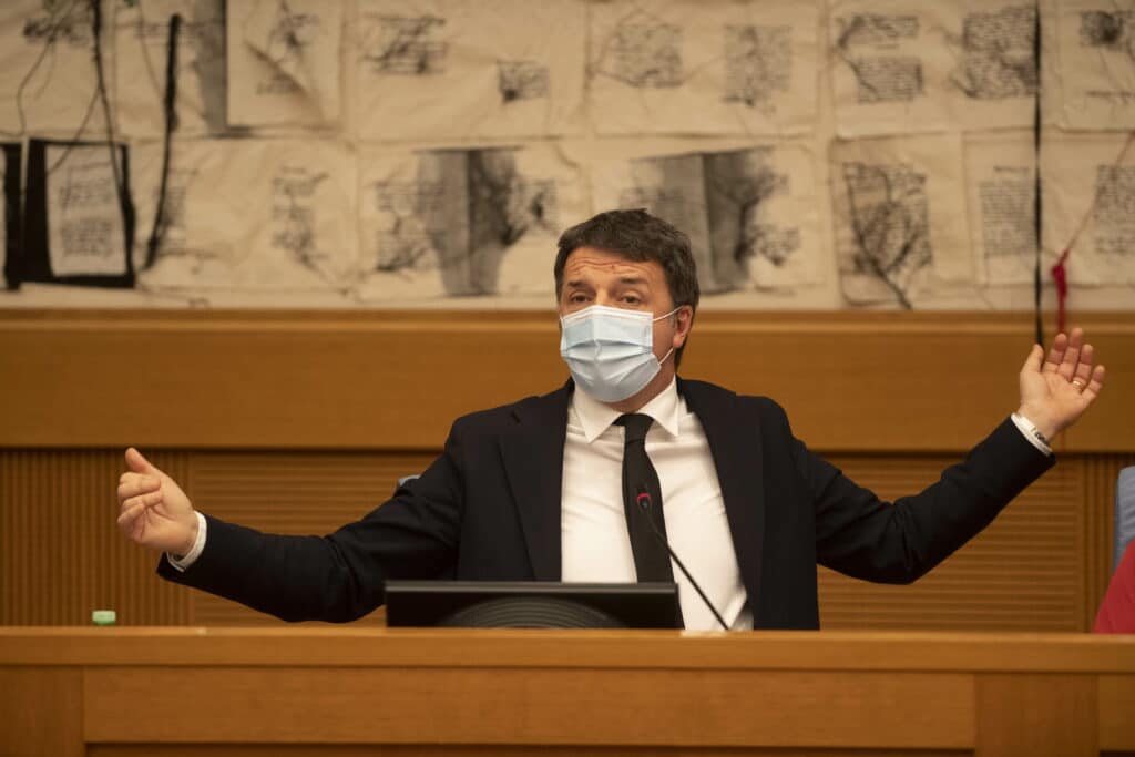 Matteo Renzi igniting a government crisis
