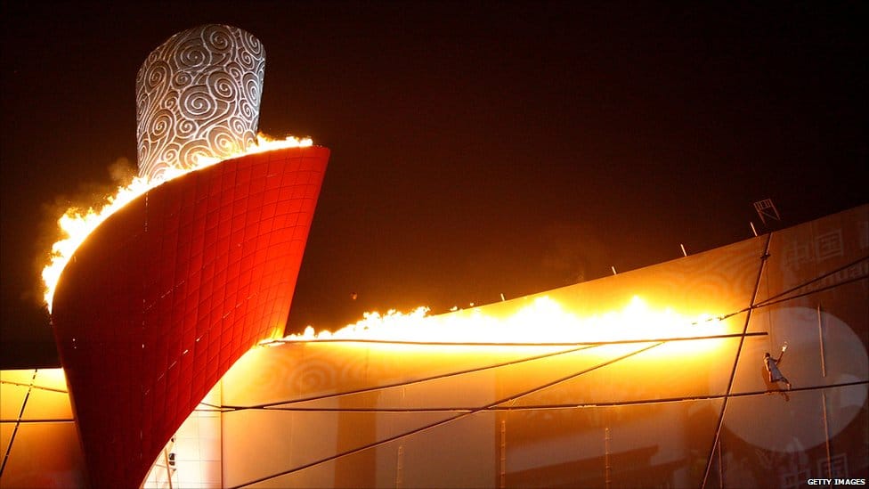 Torcia olimpica Pechino 2008