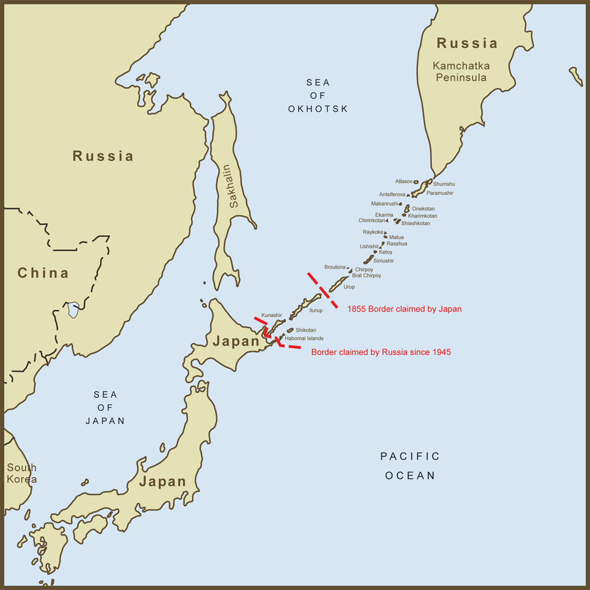 Российско японская граница. Карта Курильских островов и Японии. Курильские острова на карте 1855 года. Курильские острова на карте России и Японии. Курильские острова на карте граница с Японией.