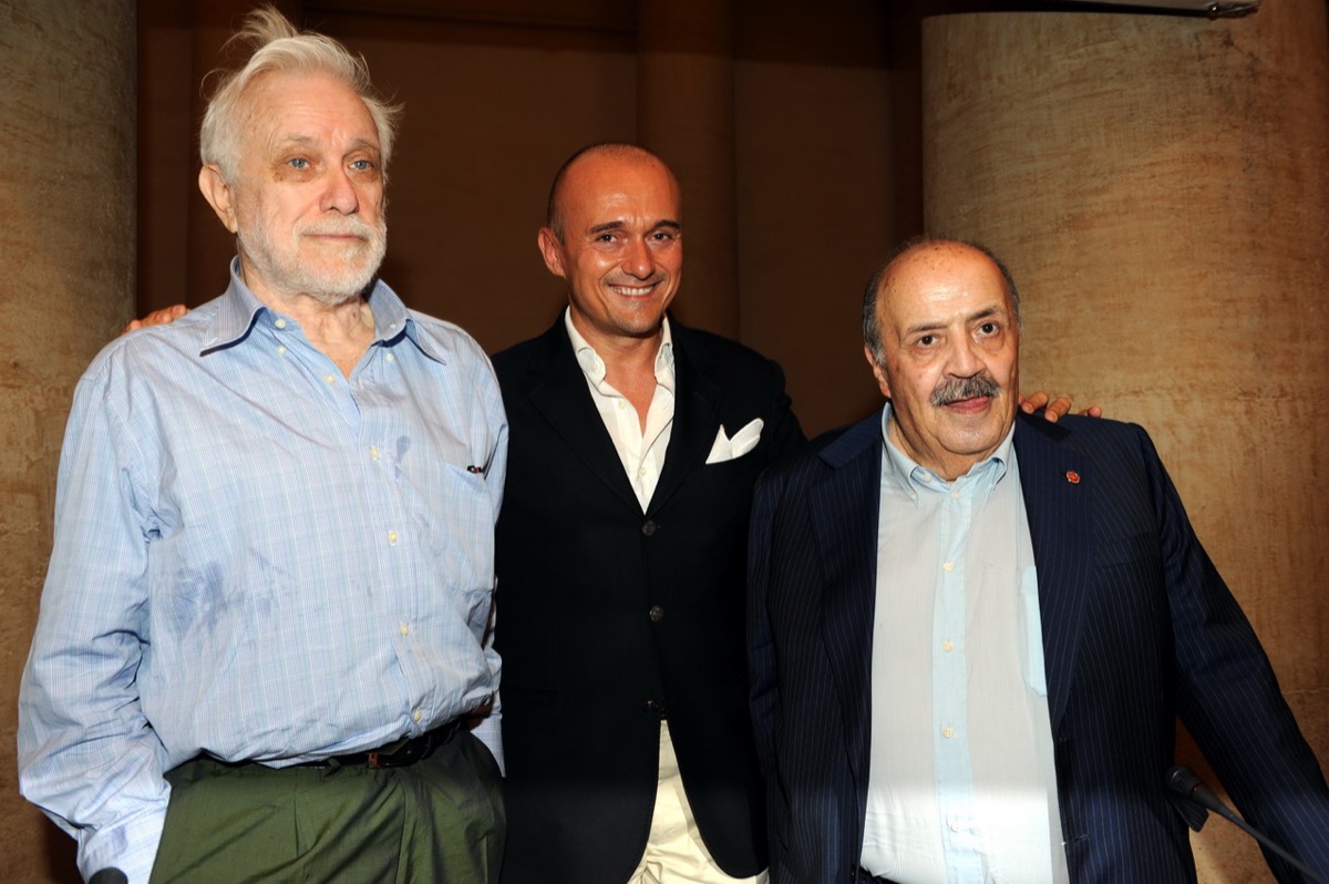 Luciano De Crescenzo, Alfonso Signorini, Maurizio Costanzo