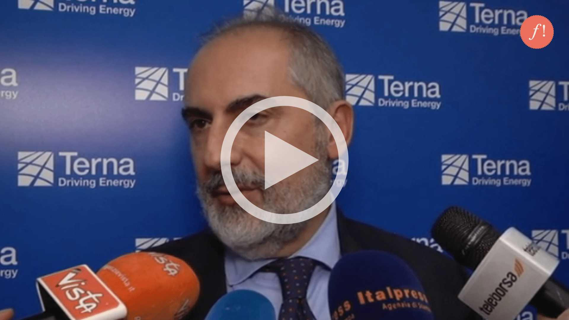Terna, Donnarumma: le grandi aziende per transizione ecologica. Il video