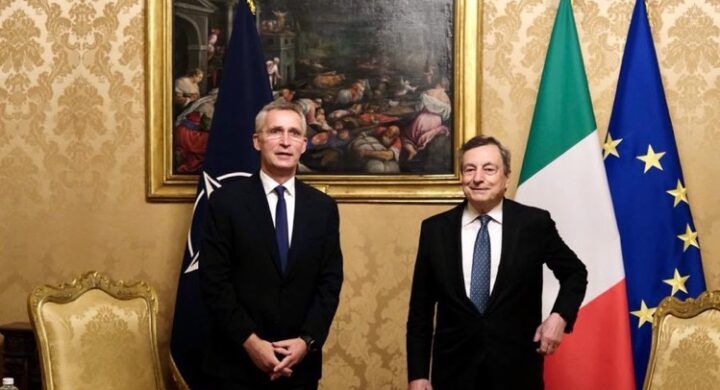 L’Italia al centro della Nato. L’incontro tra Draghi e Stoltenberg