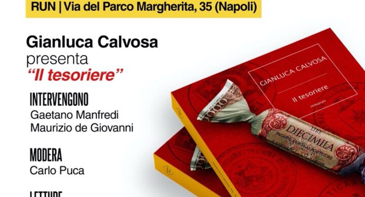 Presentazione a Napoli de “Il Tesoriere” di Gianluca Calvosa