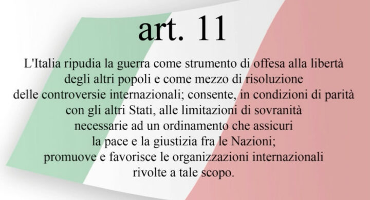 L&amp;#39;Italia, l&amp;#39;art. 11 della Costituzione e la guerra. La lettura di Celotto -  Formiche.net