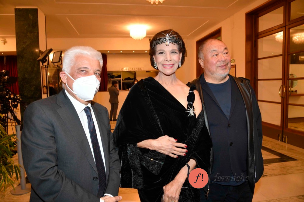 Francesco Giambrone, Marisela Federici, Ai Weiwei