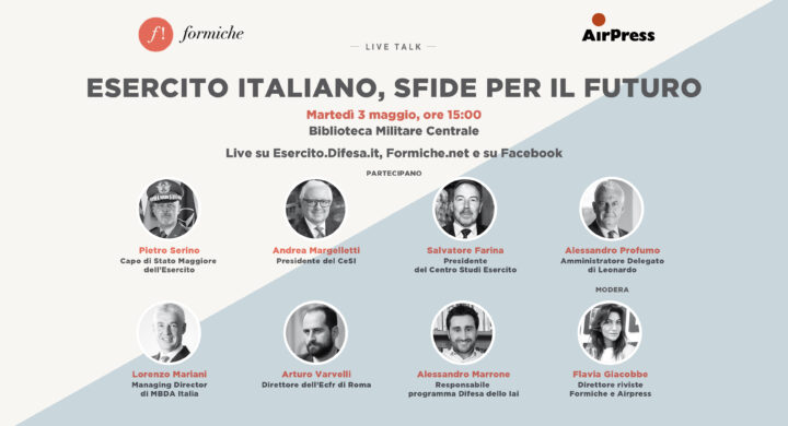 Le sfide per il futuro dell’Esercito italiano. Dialogo con Pietro Serino
