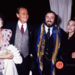 Marisa Laurito, Renzo Arbore, Luciano Pavarotti, Mapi Galan, Luciano De Crescenzo