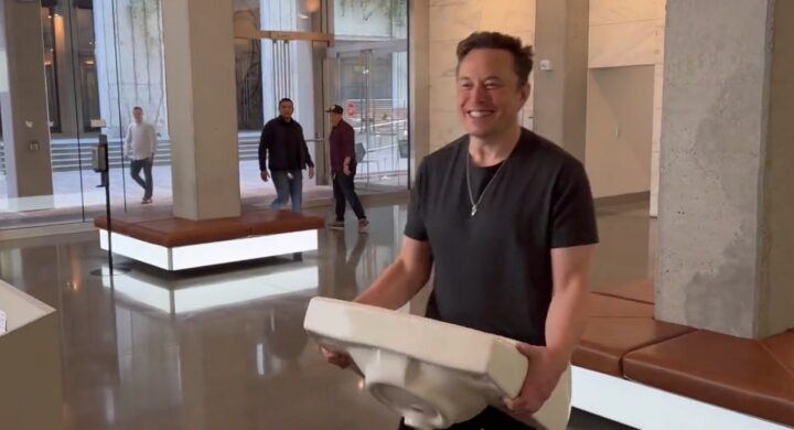 Musk e un lavandino da 44 miliardi di dollari
