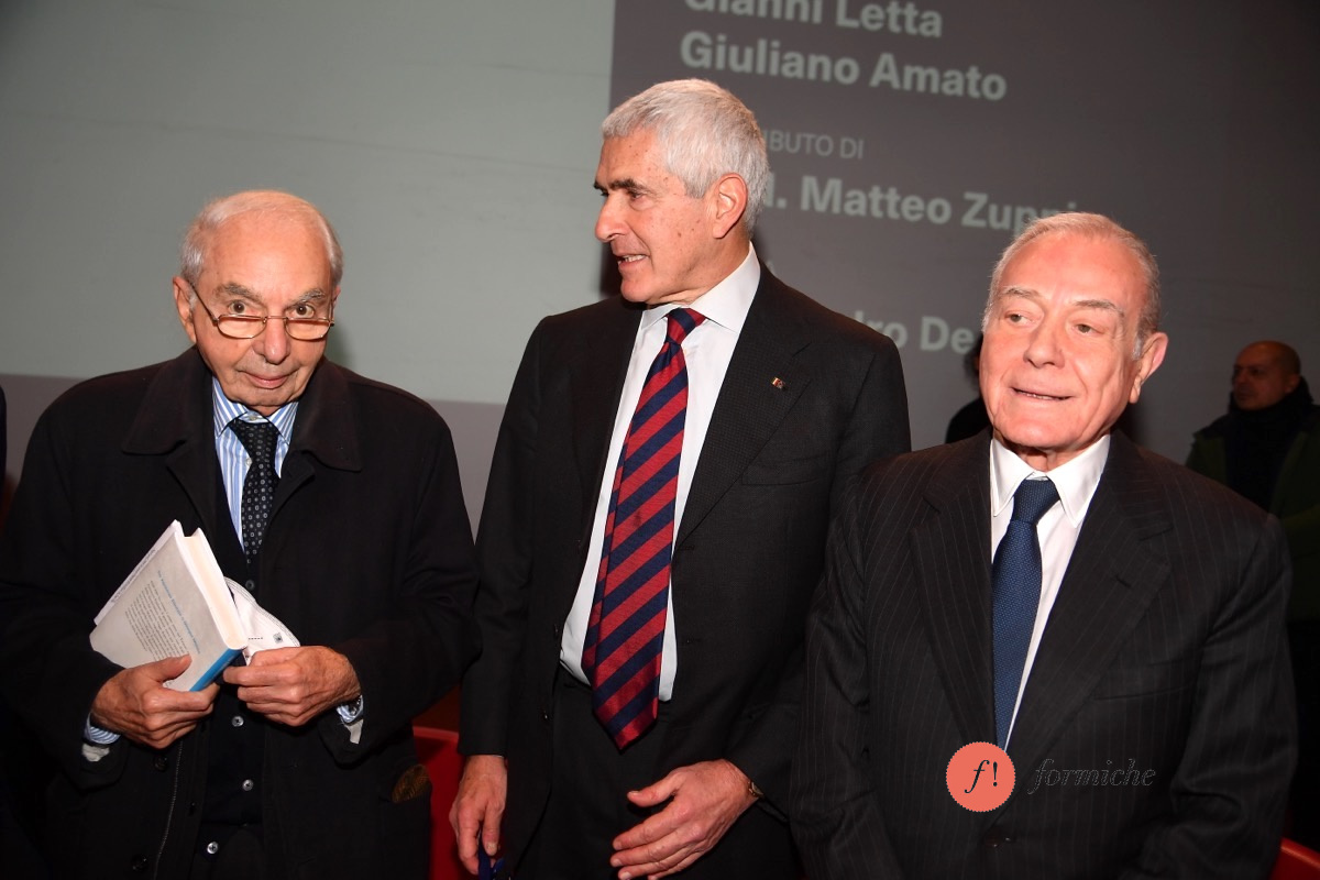 Giuliano Amato, Pier Ferdinando Casini, Gianni Letta