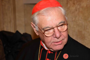 Chi c’era a Roma con il cardinale Müller a parlare di papi. Foto di Pizzi