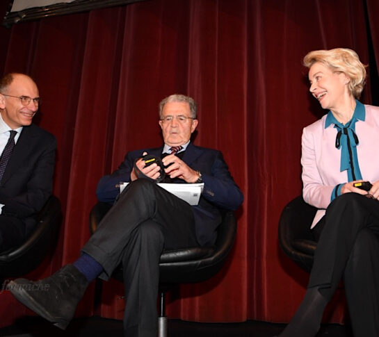 Enrico Letta, Romano Prodi, Ursula von der Leyen