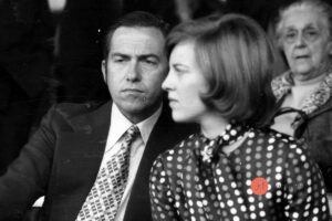 Quando Costantino II di Grecia viveva in Italia. Foto di Pizzi