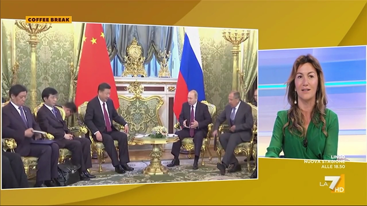 “Per Xi Jinping, la pace in Ucraina potrebbe essere la bilancia della sua leadership globale”, Flavia Giacobbe a Coffee break. Il video
