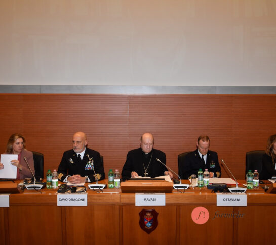 Domitilla Benigni, Giuseppe Cavo Dragone, Gianfranco Ravasi, Flavia Giacobbe