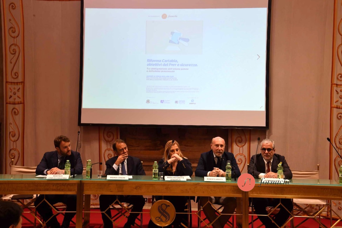 Mafredi Landi di Chiavenna, Andrea Cangini, Maria Antonietta Spadorcia, Roberto Arditti, Giorgio Altieri