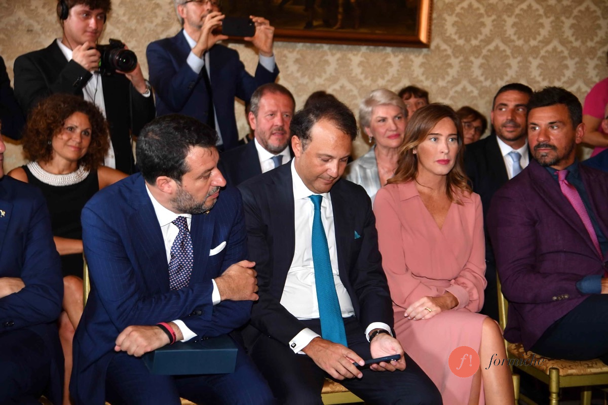 Matteo Salvini, Danilo Iervolino, Maria Elena Boschi