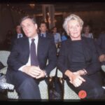 Antonio Tajani, Margherita Boniver (convegno donne Forza Italia, Hotel HIlton, Roma, 2002)