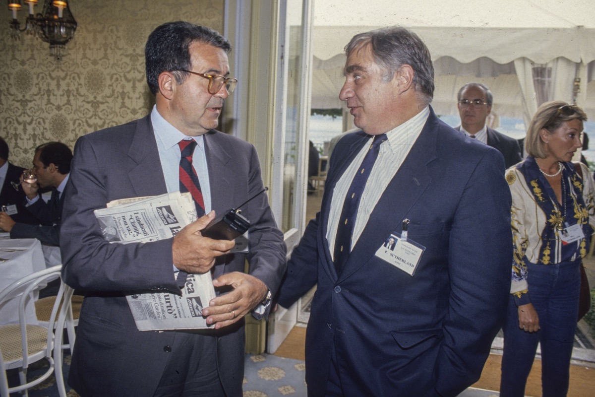 Romano Prodi, Peter Sutherland (1993)