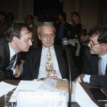 Piercamillo Davigo, Paolo Flores D'Arcais, Romano Prodi (1987)