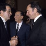 Romano Prodi, Sergio Polillo, Piero Ottone (1982)