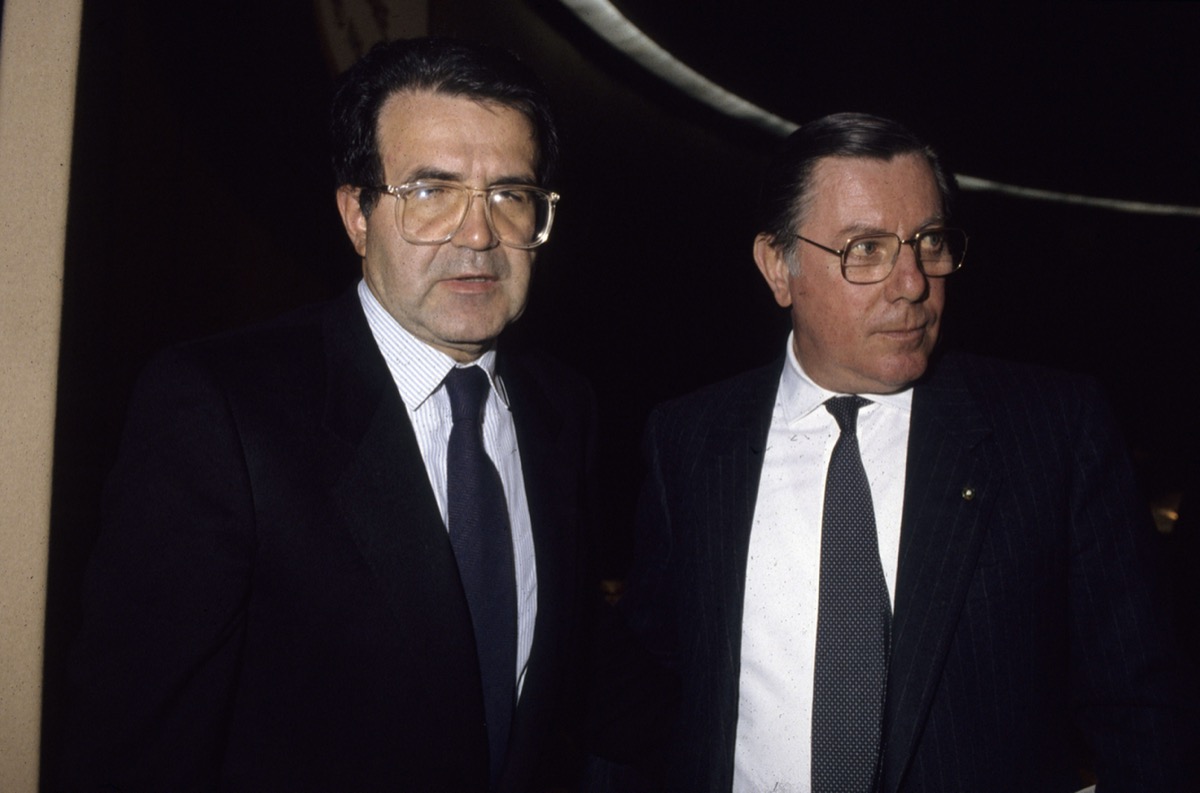 Romano Prodi, Sergio Pininfarina (1982)
