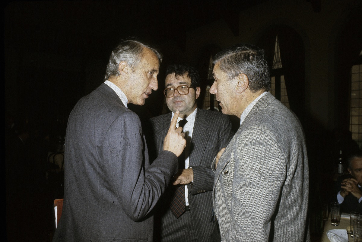 Francesco Paolo Mattioli, Romano Prodi, Giuliano Graziosi (1983)