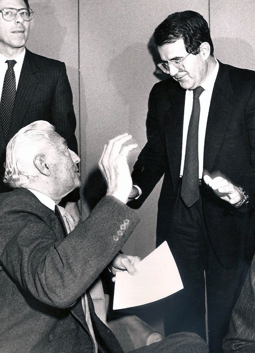 Romano Prodi, Gianni Agnelli (1980)
